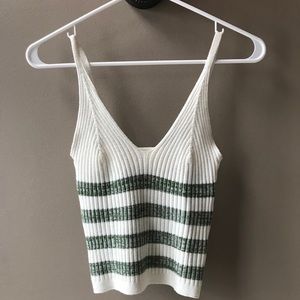 Striped tank top